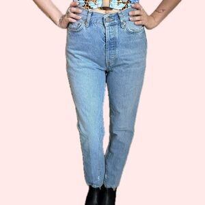 BDG Sky Blue High Waist Jeans